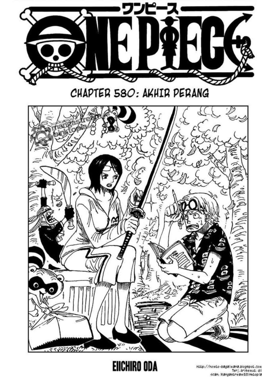 One Piece Chapter 580 Bahasa Indonesia