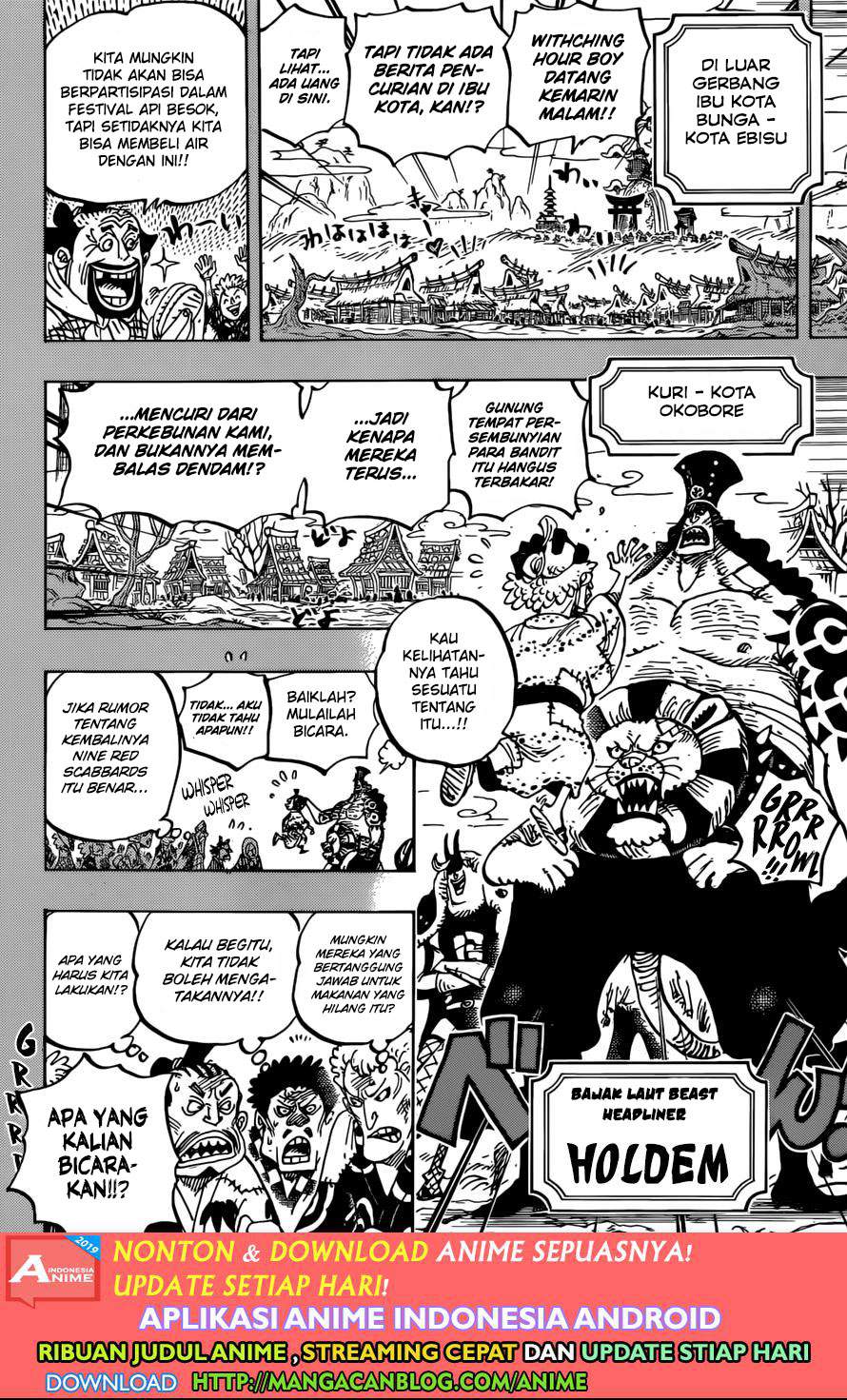 One Piece Chapter 959 Bahasa Indonesia