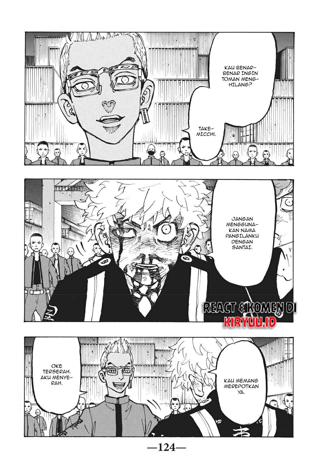 Tokyo Revengers Chapter 167 Bahasa Indonesia