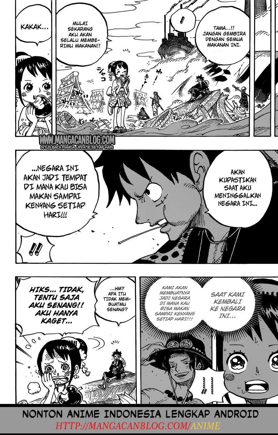 One Piece Chapter 918 Bahasa Indonesia