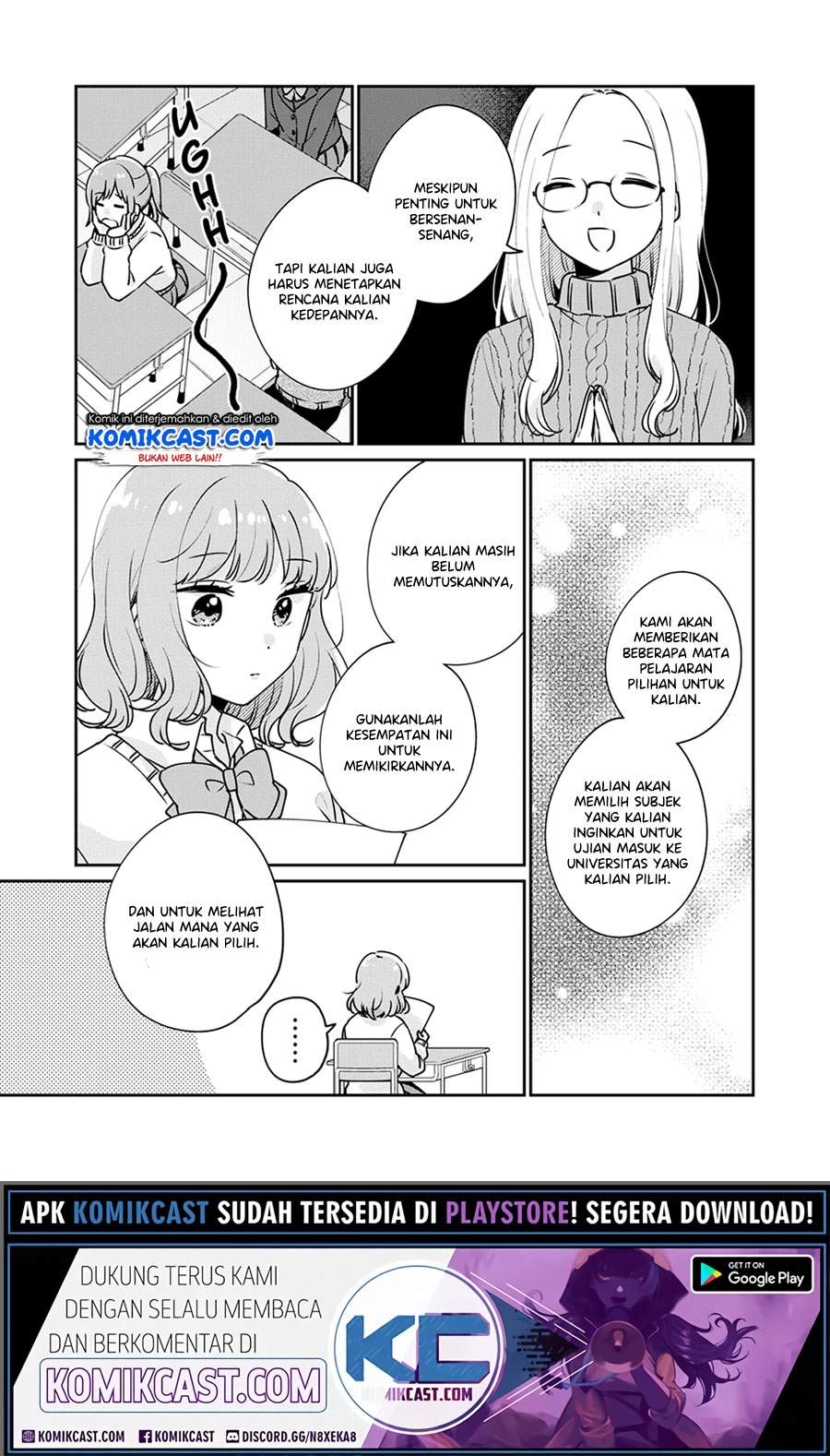 It’s Not Meguro-san’s First Time Chapter 40 Bahasa Indonesia