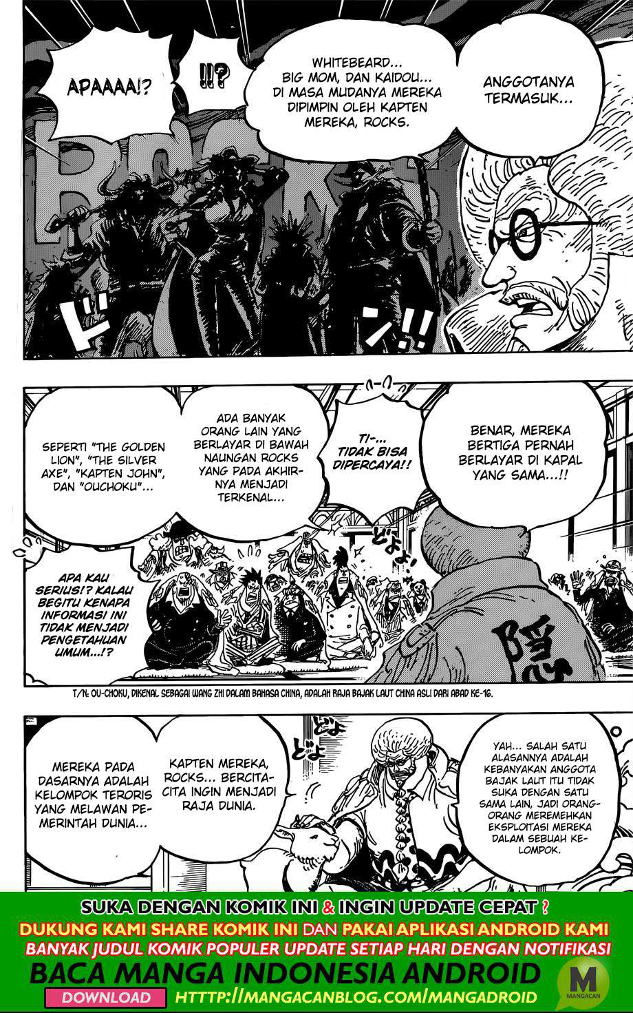 One Piece Chapter 957 Bahasa Indonesia