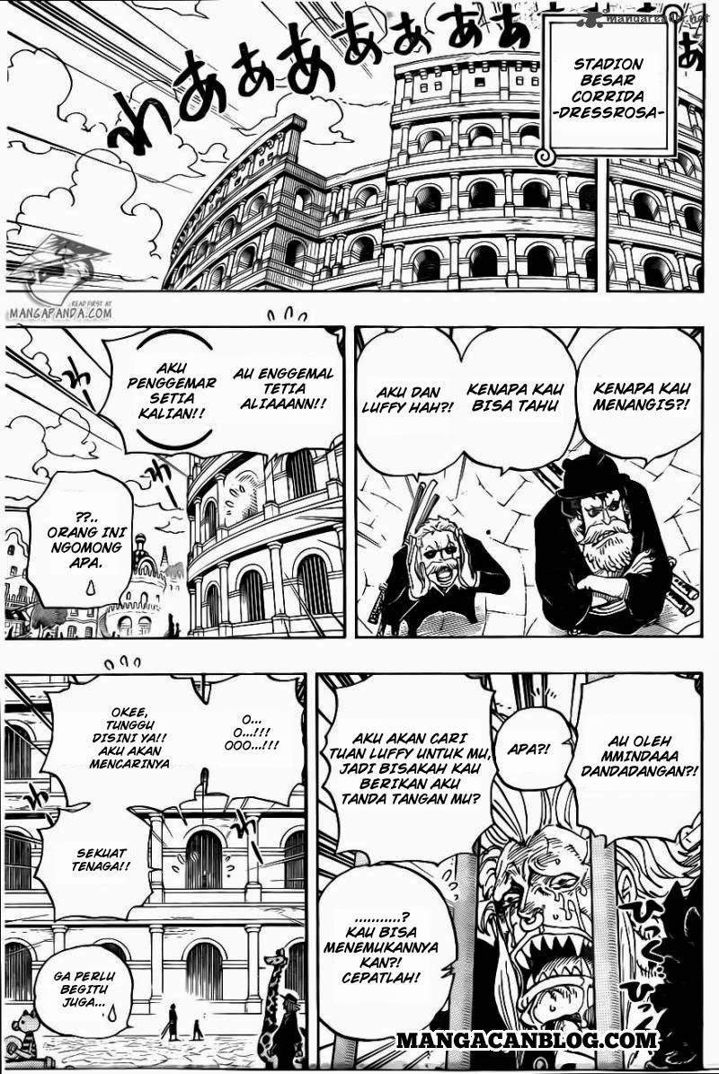 One Piece Chapter 725 Bahasa Indonesia