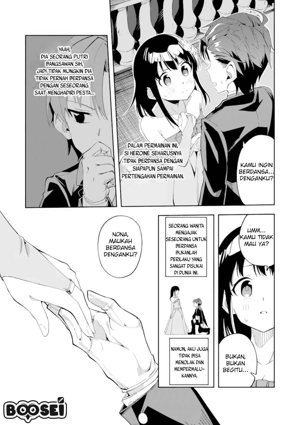 Akuyaku Reijou no Shitsuji-sama: Hametsu Flag wa Ore ga Tsubusasete Itadakimasu Chapter 1.2 Bahasa Indonesia