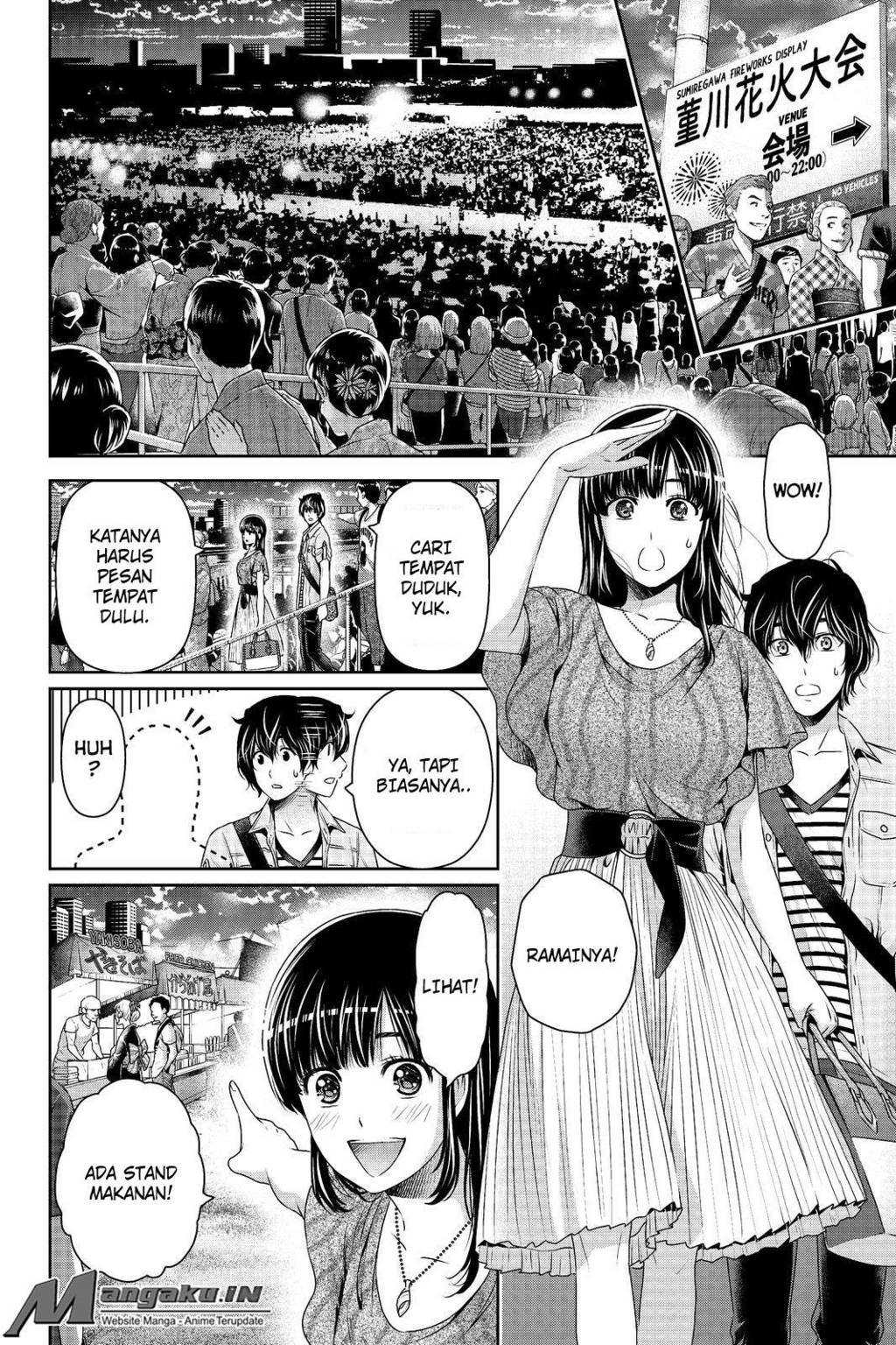 Domestic na Kanojo Chapter 171 Bahasa Indonesia