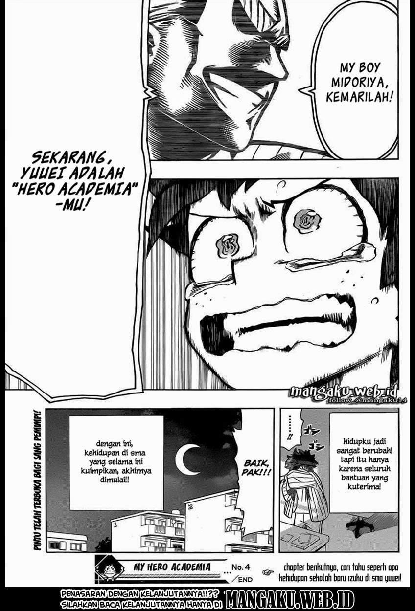 Boku no Hero Academia Chapter 04 Bahasa Indonesia