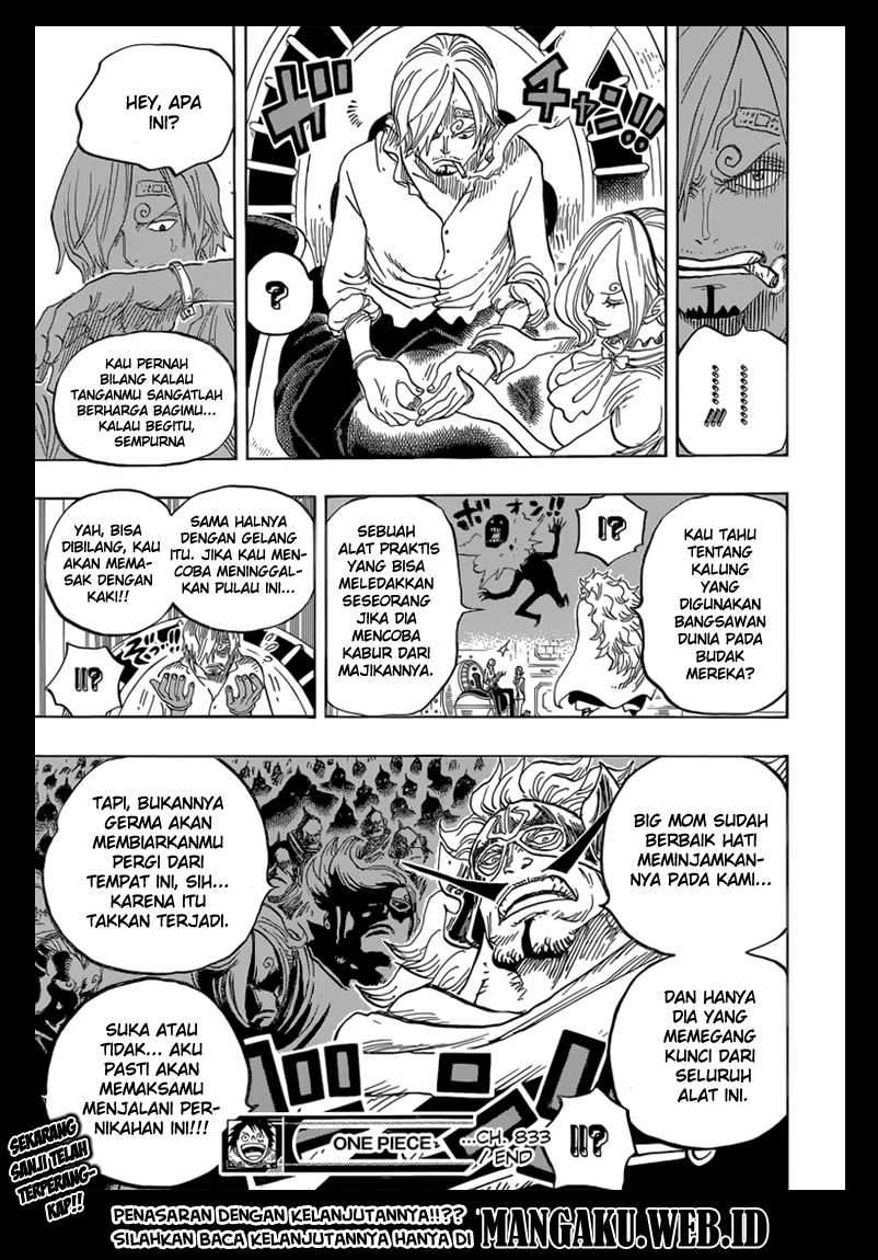 One Piece Chapter 833 Bahasa Indonesia