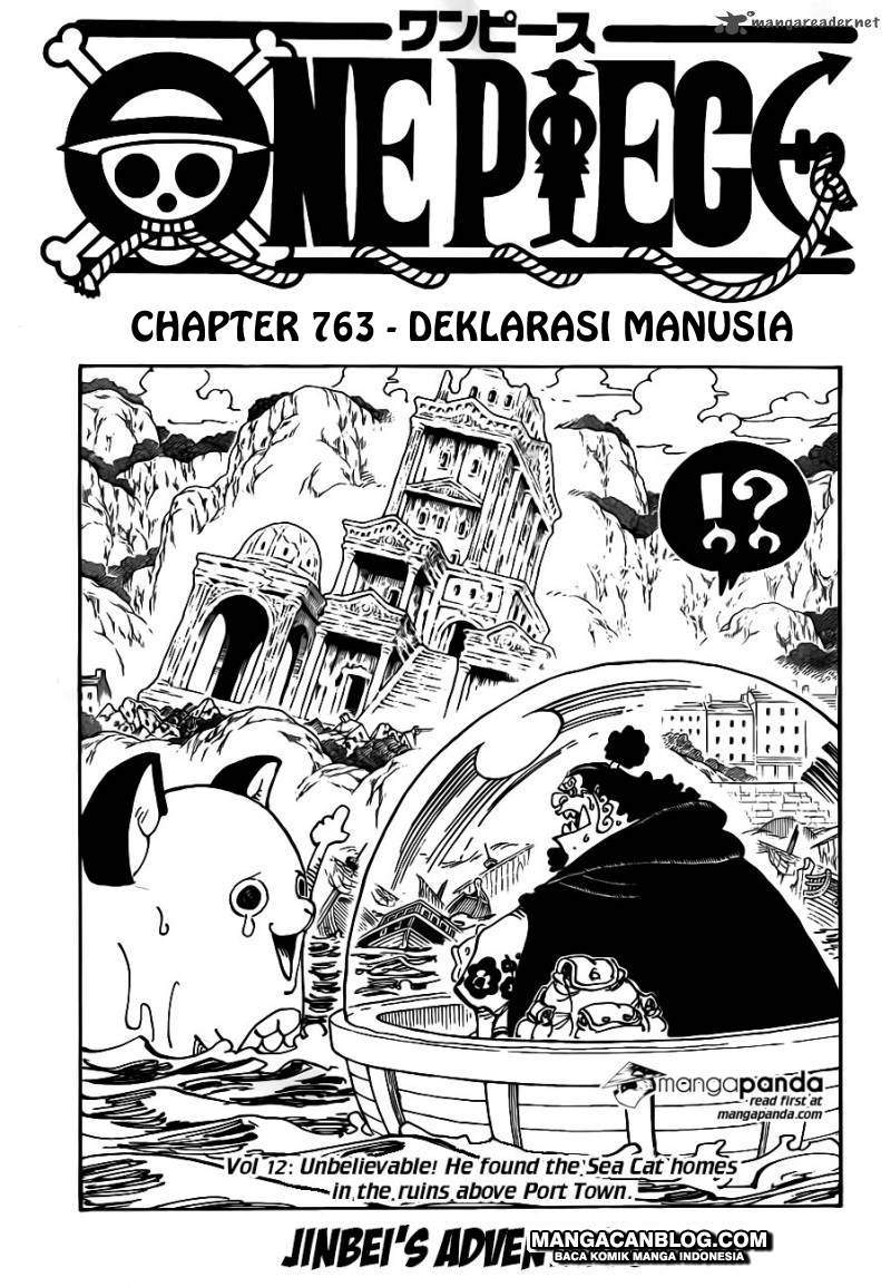 One Piece Chapter 763 Bahasa Indonesia