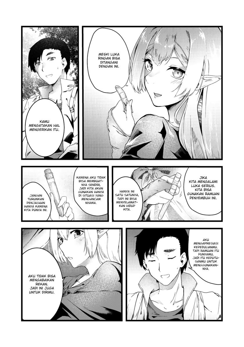 Mujintou De Elf to Kyoudou Seikatsu Chapter 04.1 Bahasa Indonesia