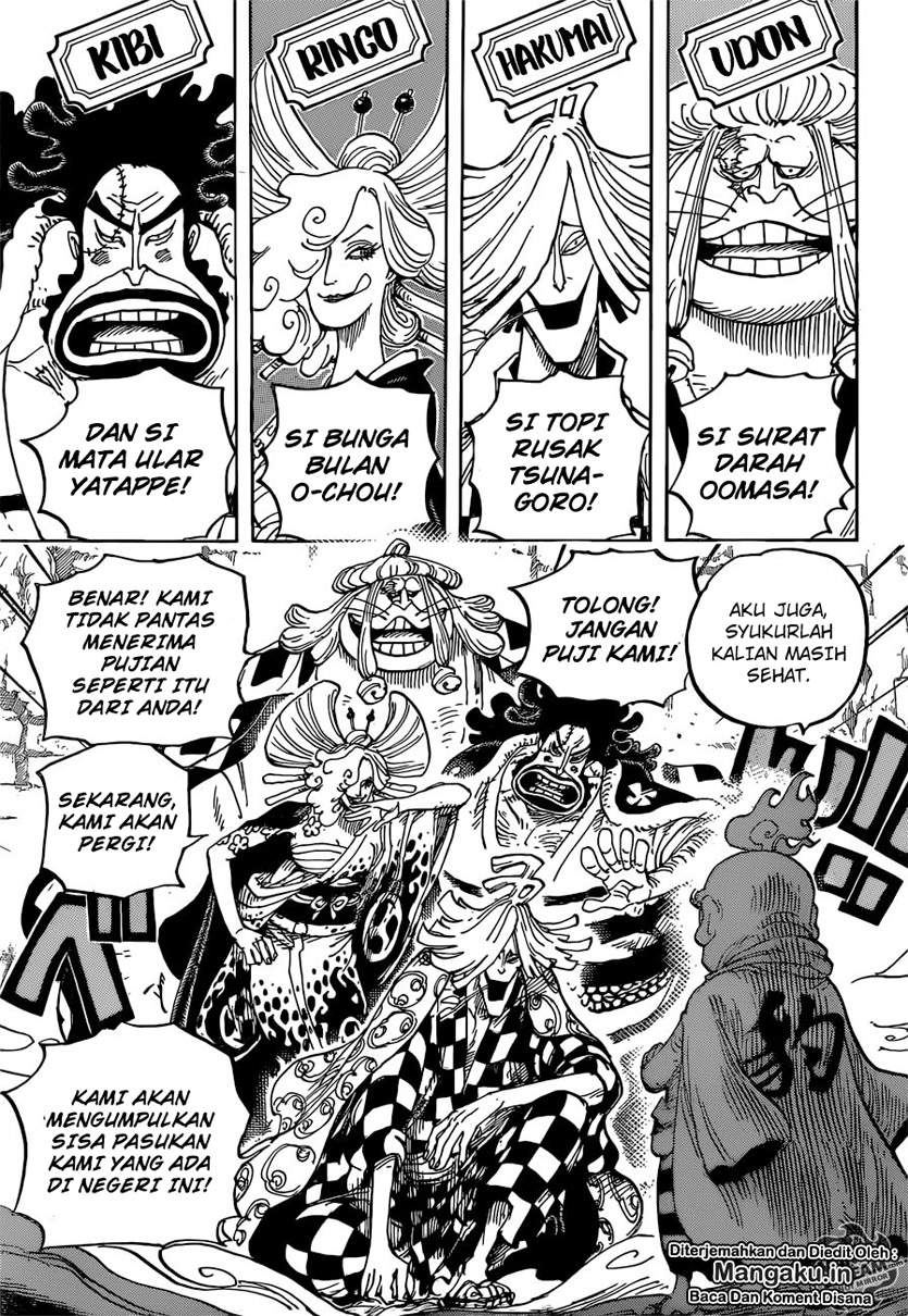 One Piece Chapter 952 Bahasa Indonesia