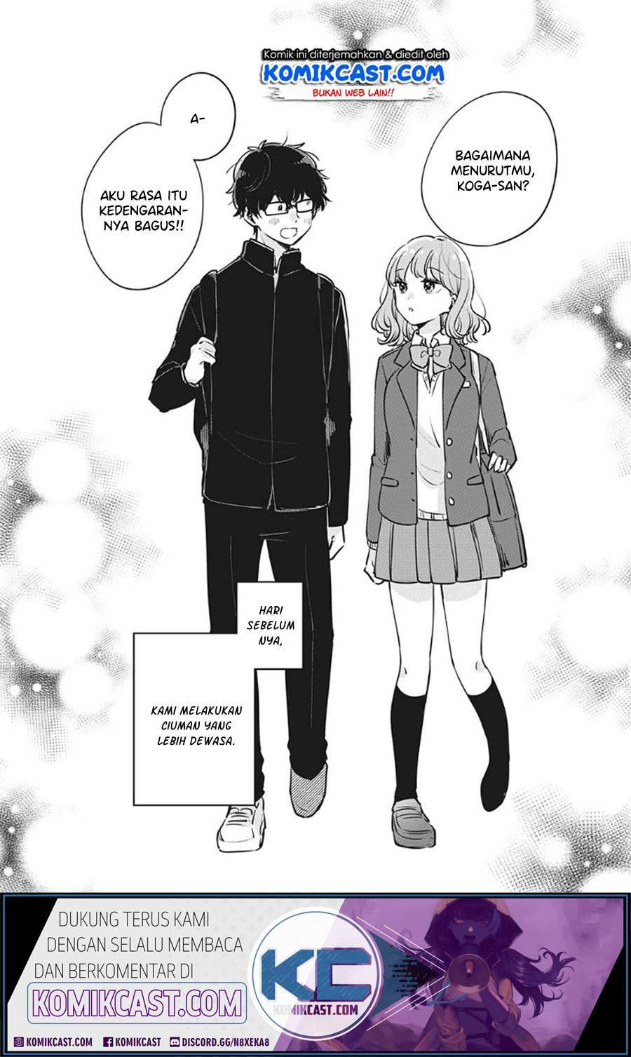 It’s Not Meguro-san’s First Time Chapter 32 Bahasa Indonesia