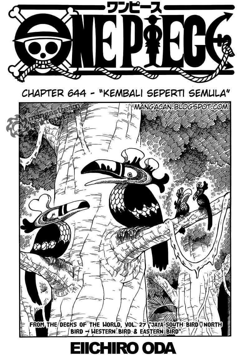 One Piece Chapter 644 Bahasa Indonesia