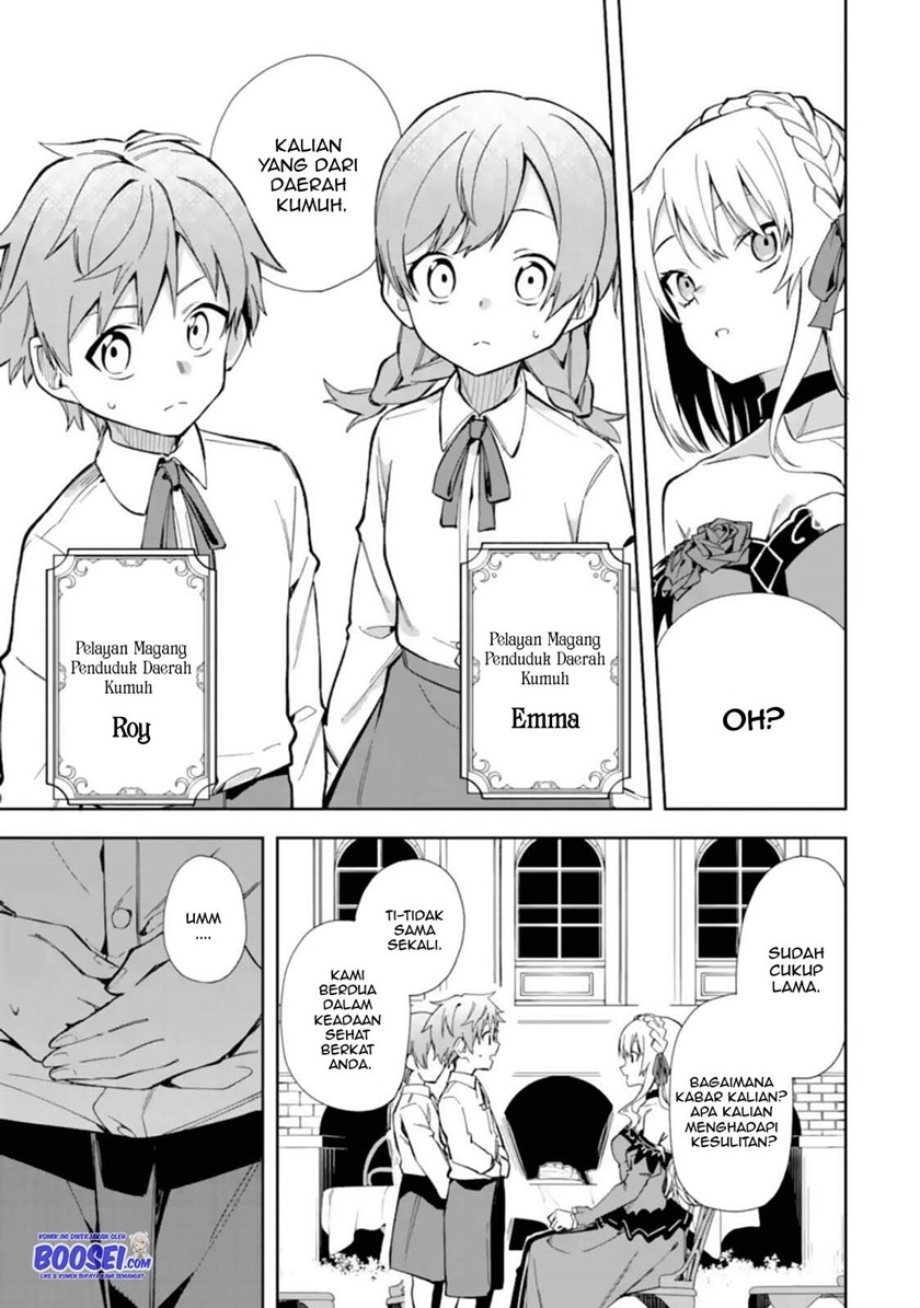 Akuyaku Reijou no Shitsuji-sama: Hametsu Flag wa Ore ga Tsubusasete Itadakimasu Chapter 14 Bahasa Indonesia