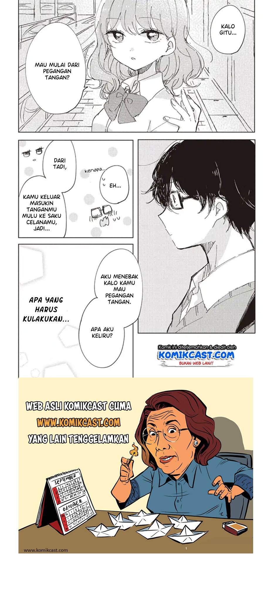 It’s Not Meguro-san’s First Time Chapter 01 Bahasa Indonesia