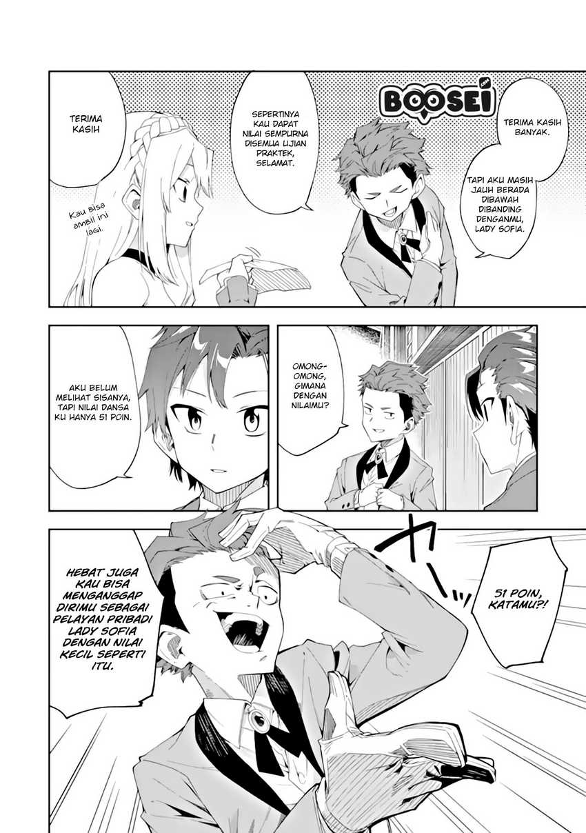 Akuyaku Reijou no Shitsuji-sama: Hametsu Flag wa Ore ga Tsubusasete Itadakimasu Chapter 3.2 Bahasa Indonesia