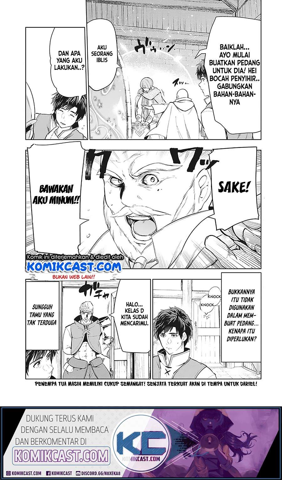 Kaiko sareta Ankoku Heishi (30-dai) no Slow na Second Life Chapter 11.1 Bahasa Indonesia