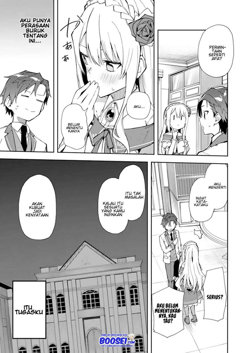 Akuyaku Reijou no Shitsuji-sama: Hametsu Flag wa Ore ga Tsubusasete Itadakimasu Chapter 12 Bahasa Indonesia