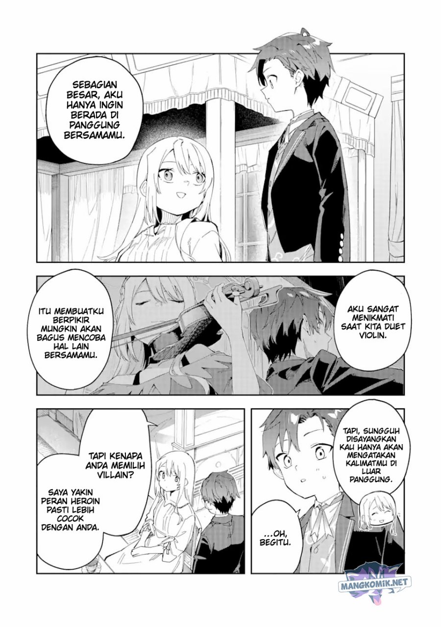 Akuyaku Reijou no Shitsuji-sama: Hametsu Flag wa Ore ga Tsubusasete Itadakimasu Chapter 24.1 Bahasa Indonesia