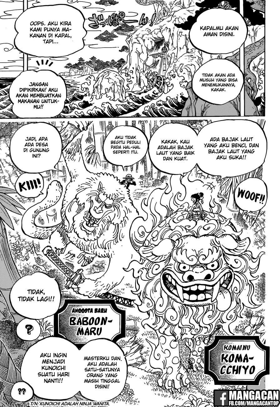 One Piece Chapter 911 Bahasa Indonesia