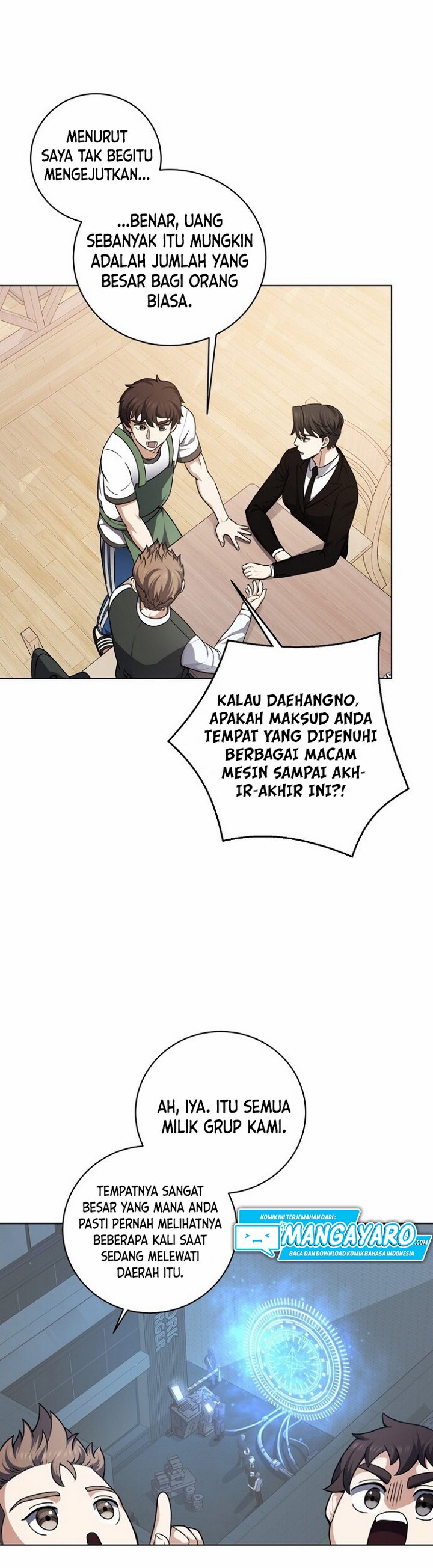 The Returning Warrior’s Alley Restaurant Chapter 14.1 Bahasa Indonesia