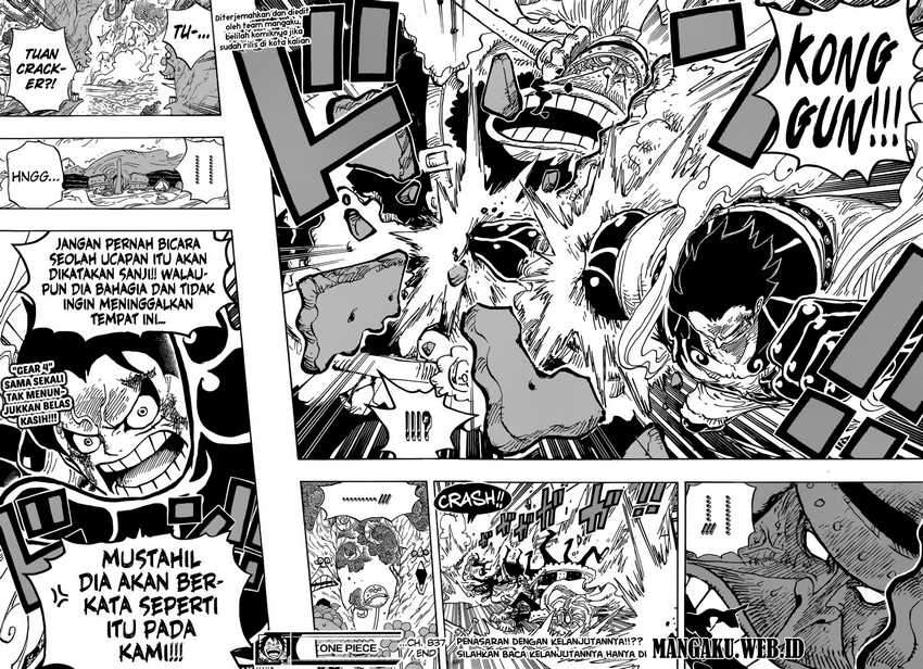 One Piece Chapter 837 Bahasa Indonesia