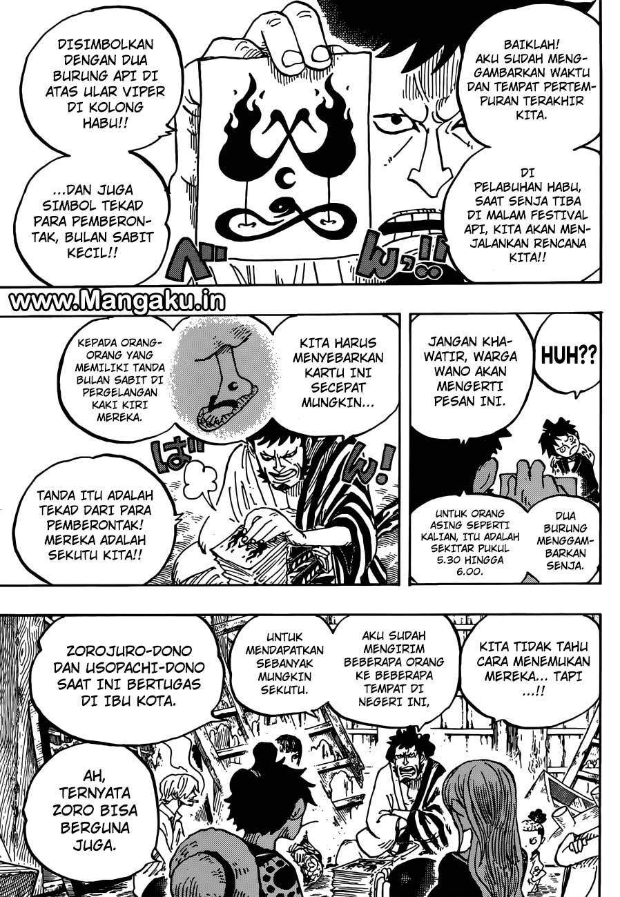 One Piece Chapter 921 Bahasa Indonesia