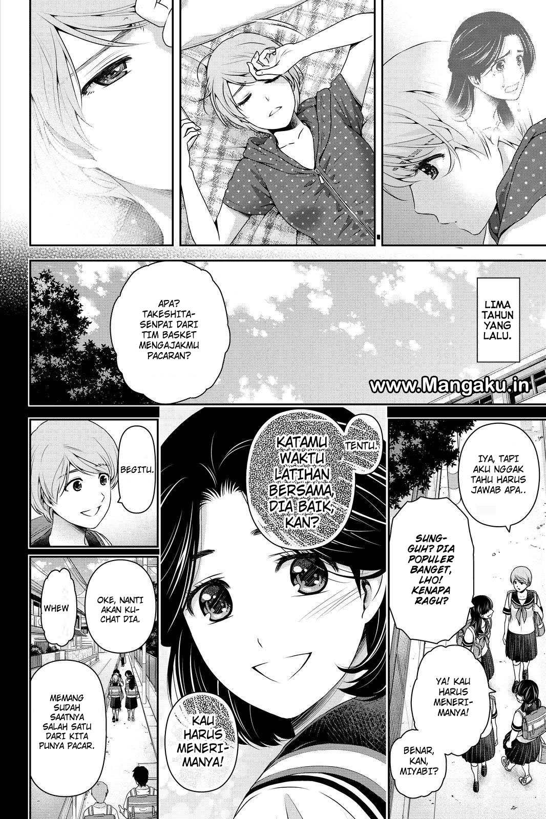 Domestic na Kanojo Chapter 166 Bahasa Indonesia