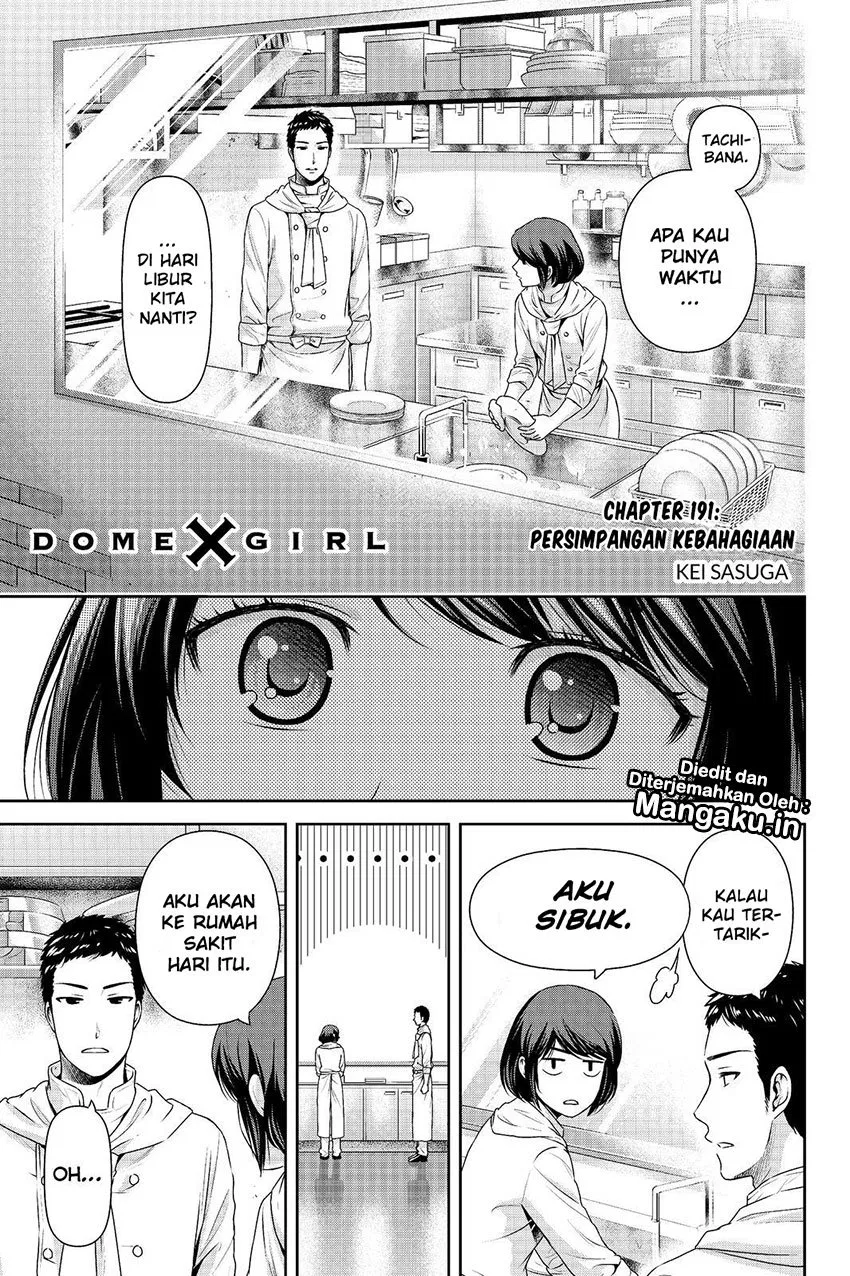 Domestic na Kanojo Chapter 191 Bahasa Indonesia