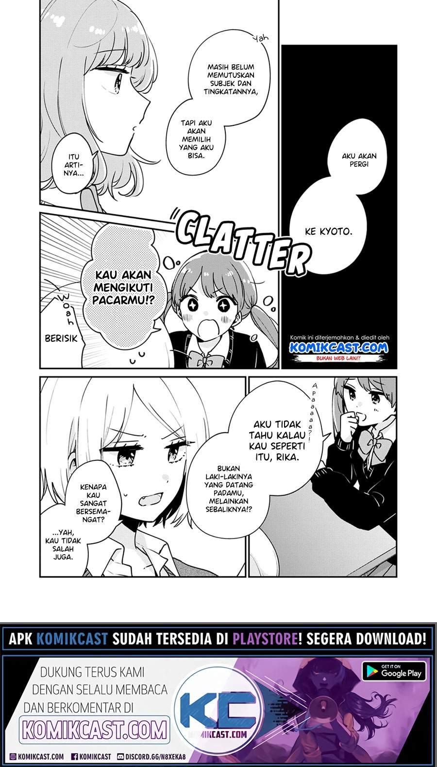 It’s Not Meguro-san’s First Time Chapter 40 Bahasa Indonesia
