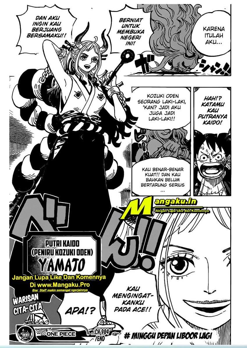 One Piece Chapter 984 Bahasa Indonesia