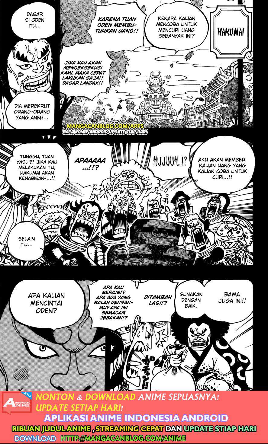 One Piece Chapter 963 Bahasa Indonesia