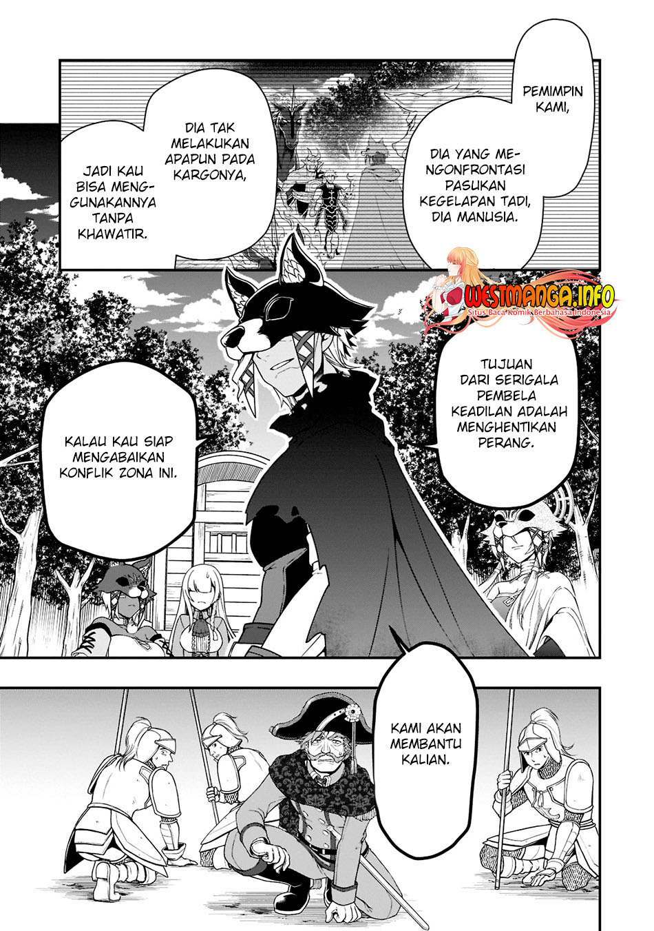 Lv2 kara Cheat datta Moto Yuusha Kouho no Mattari Isekai Life Chapter 35 Bahasa Indonesia