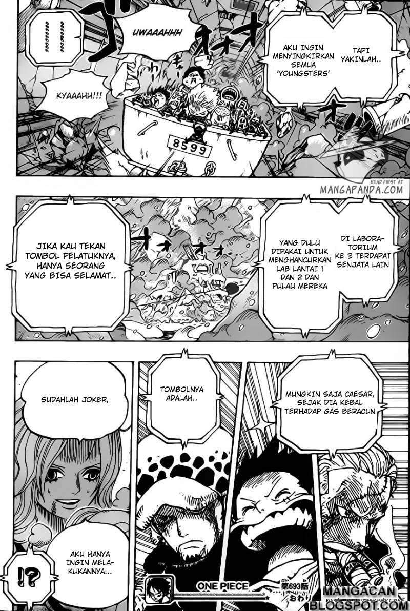 One Piece Chapter 693 Bahasa Indonesia