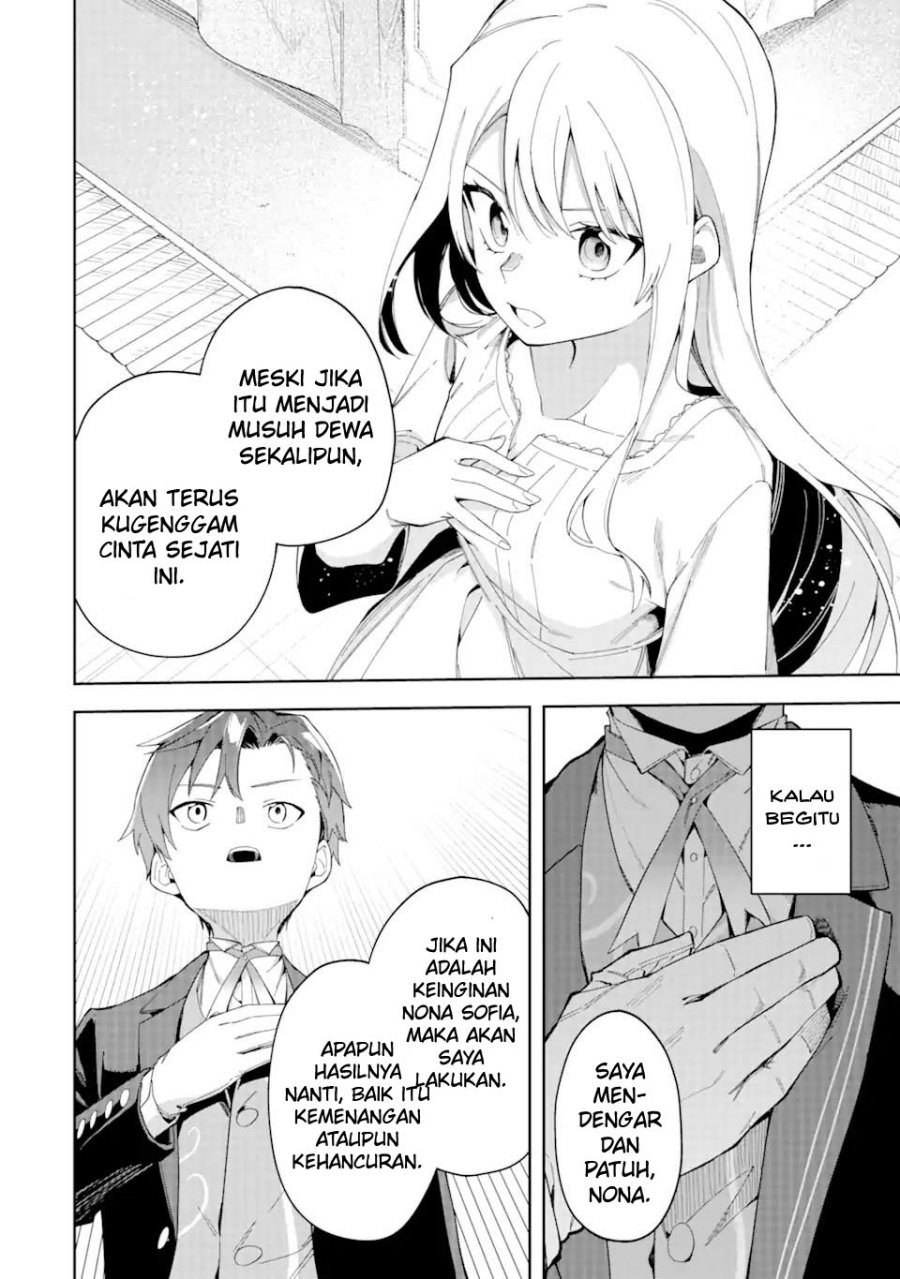 Akuyaku Reijou no Shitsuji-sama: Hametsu Flag wa Ore ga Tsubusasete Itadakimasu Chapter 23.2 Bahasa Indonesia