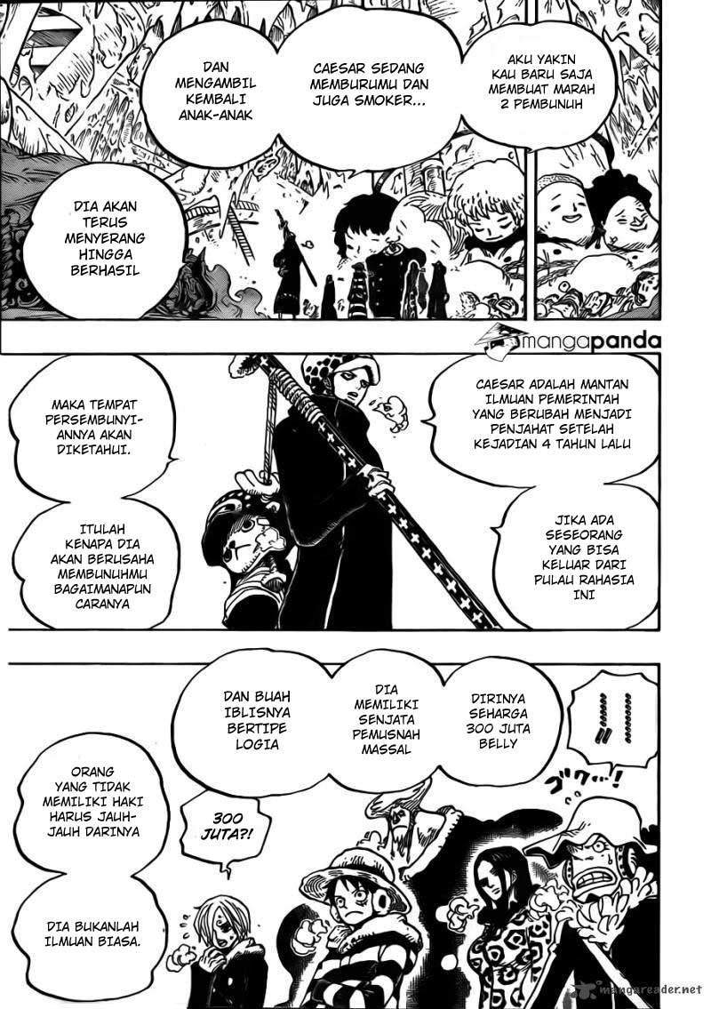 One Piece Chapter 668 Bahasa Indonesia