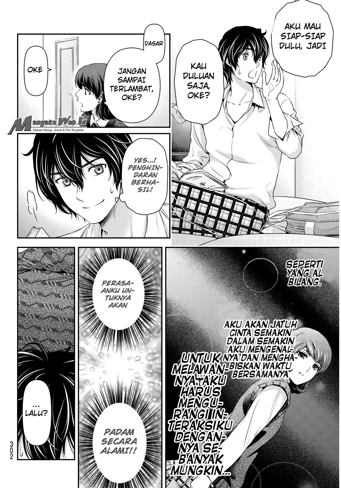 Domestic na Kanojo Chapter 84 Bahasa Indonesia