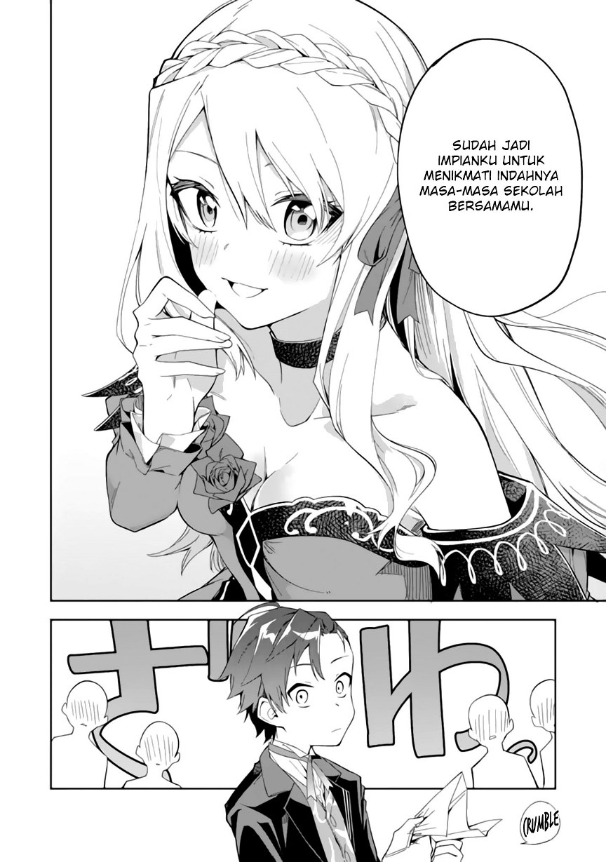 Akuyaku Reijou no Shitsuji-sama: Hametsu Flag wa Ore ga Tsubusasete Itadakimasu Chapter 2.2 Bahasa Indonesia