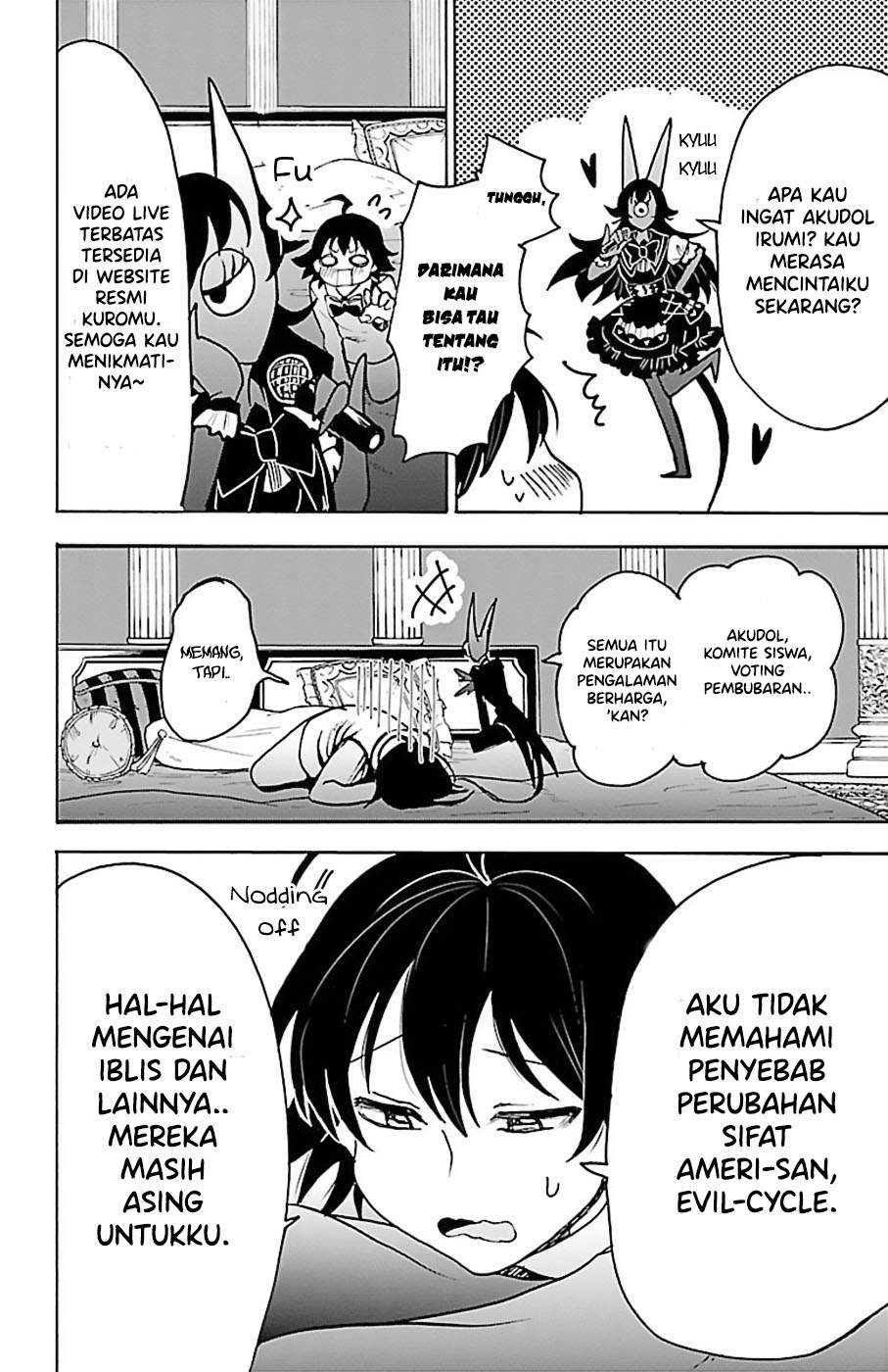Mairimashita! Iruma-kun Chapter 54 Bahasa Indonesia
