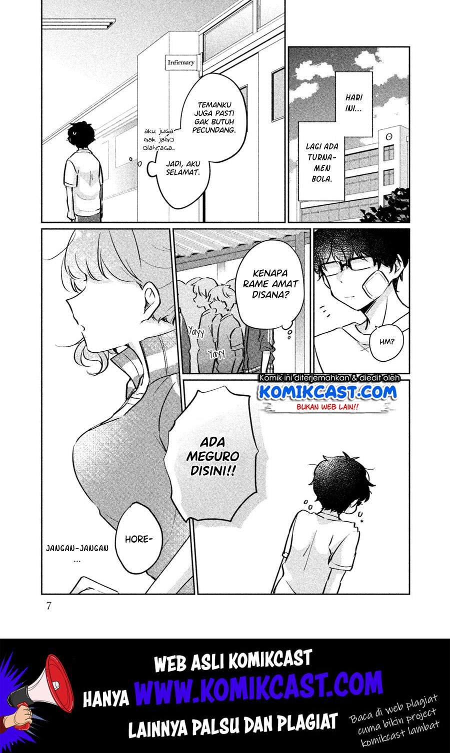 It’s Not Meguro-san’s First Time Chapter 11 Bahasa Indonesia