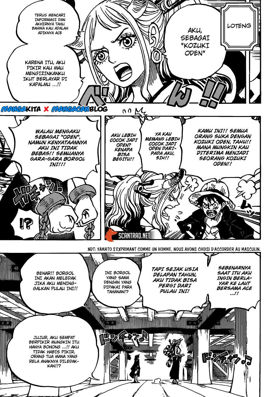One Piece Chapter 985 Bahasa Indonesia