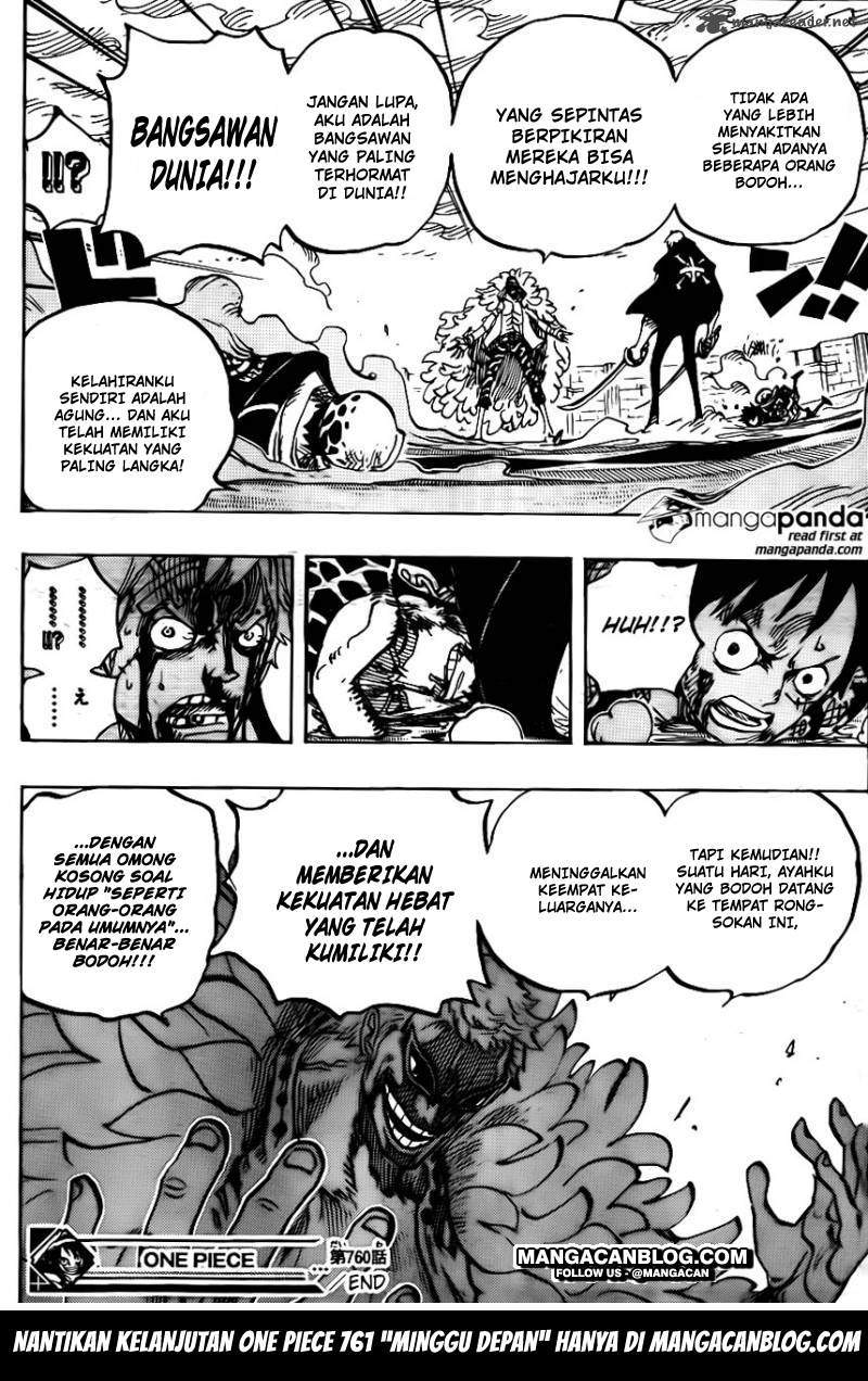 One Piece Chapter 760 Bahasa Indonesia