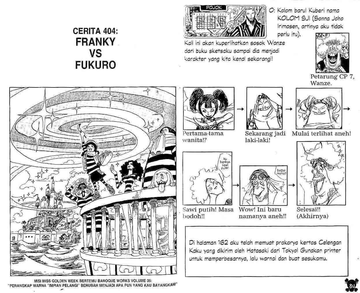 One Piece Chapter 404 Bahasa Indonesia