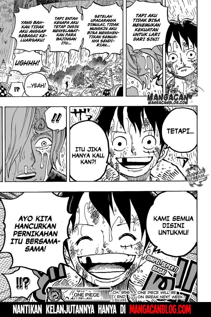 One Piece Chapter 856 Bahasa Indonesia