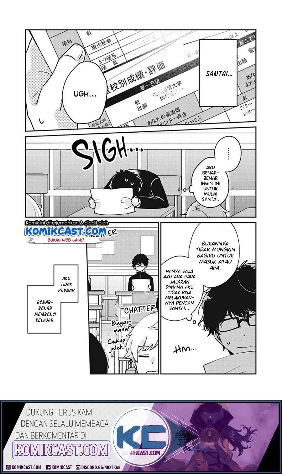 It’s Not Meguro-san’s First Time Chapter 33 Bahasa Indonesia