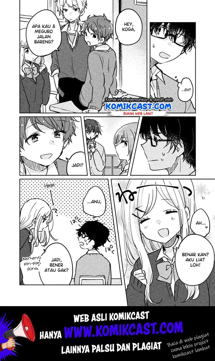 It’s Not Meguro-san’s First Time Chapter 06 Bahasa Indonesia