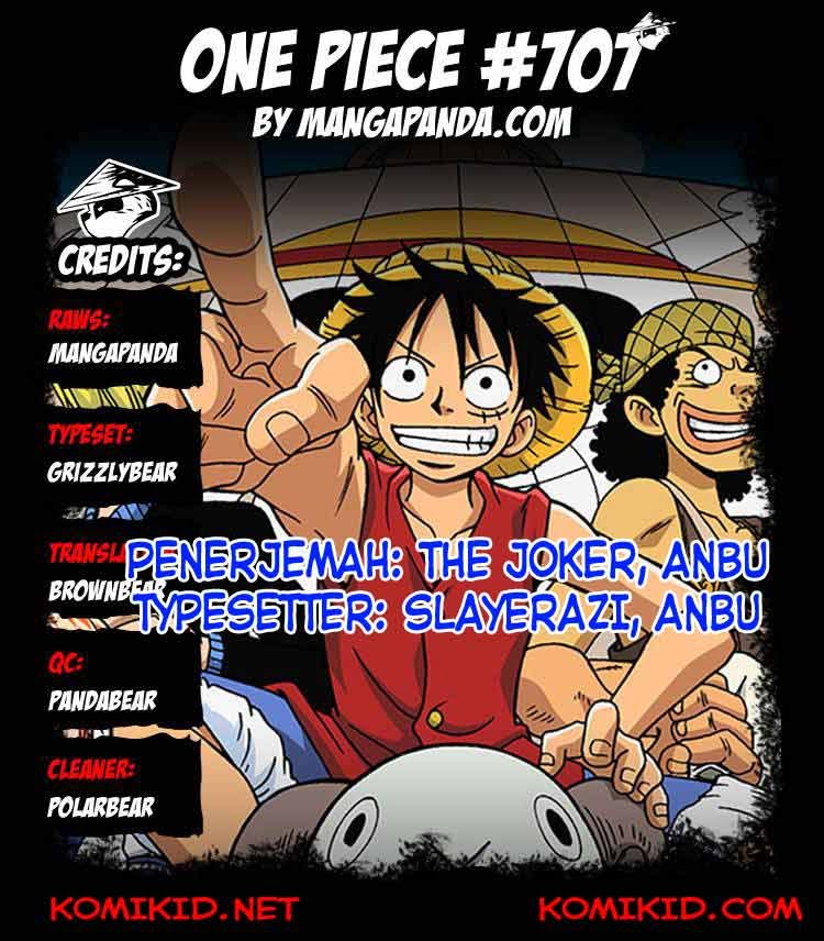 One Piece Chapter 707 Bahasa Indonesia