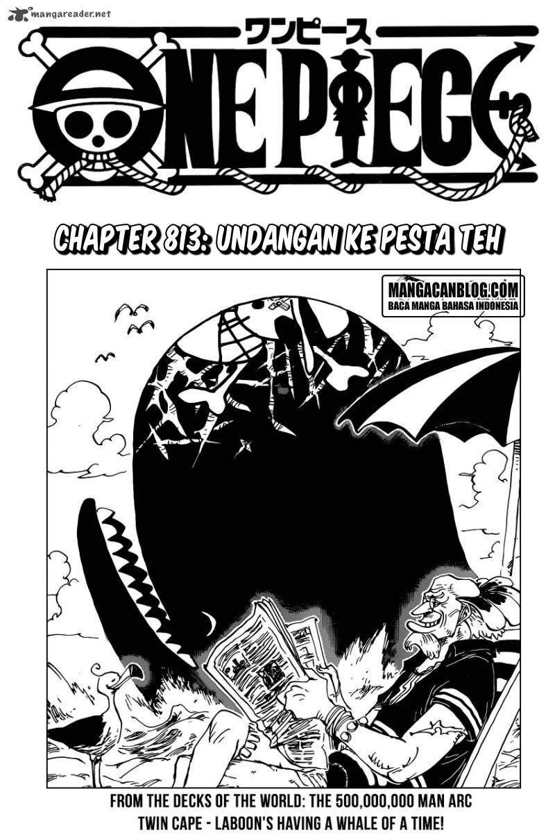 One Piece Chapter 813 Bahasa Indonesia