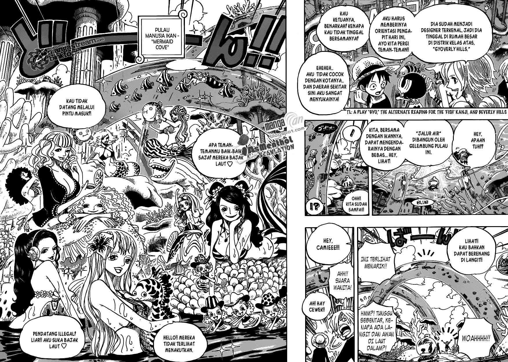 One Piece Chapter 608 Bahasa Indonesia