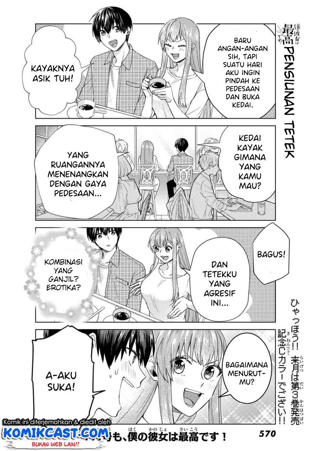 Boku no Kanojo wa Saikou desu! Chapter 27 Bahasa Indonesia