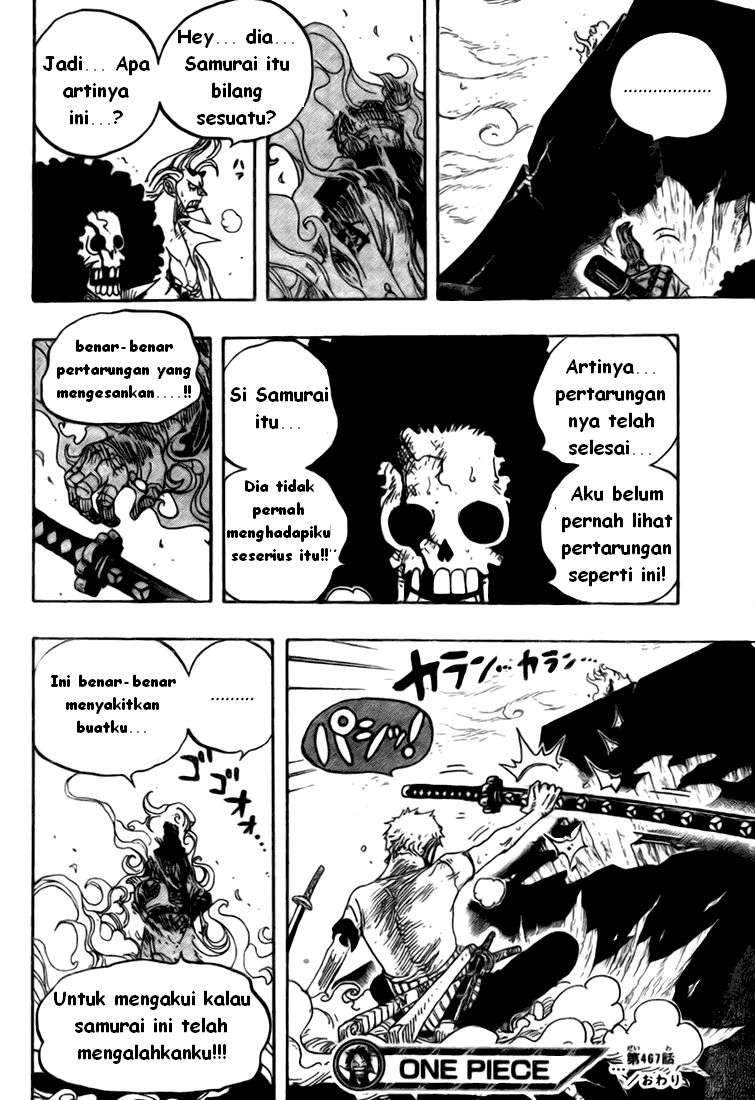 One Piece Chapter 467 Bahasa Indonesia